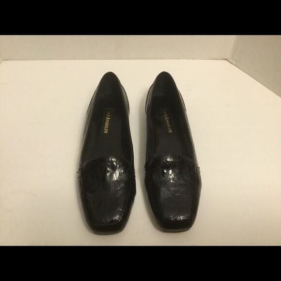 Enzo Angiolini Patent Leather Flats Size 8W - Picture 5 of 7